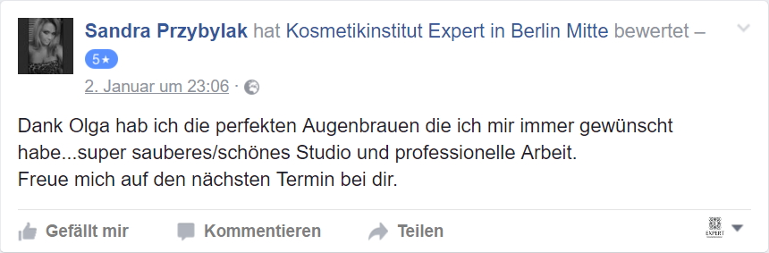 Bewertungen 1 Permanent Make-up Berlin
