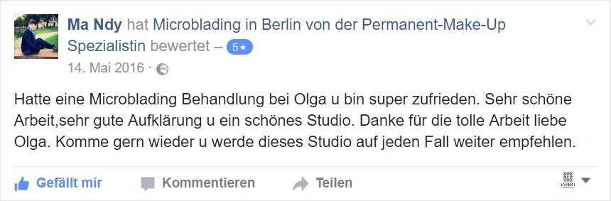 Bewertungen 13 Permanent Make-up Berlin