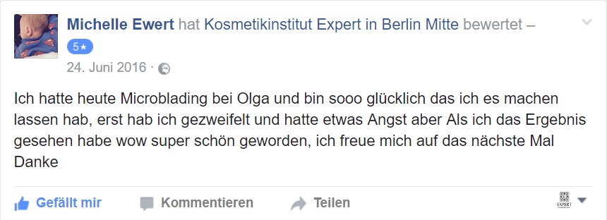 Bewertungen 5 Permanent Make-up Berlin