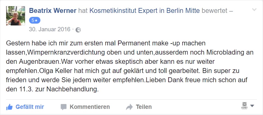 Bewertungen 9 Permanent Make-up Berlin