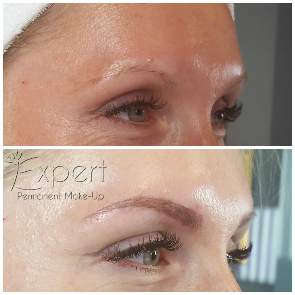 Microblading Vorher-Nachher-Bild 5