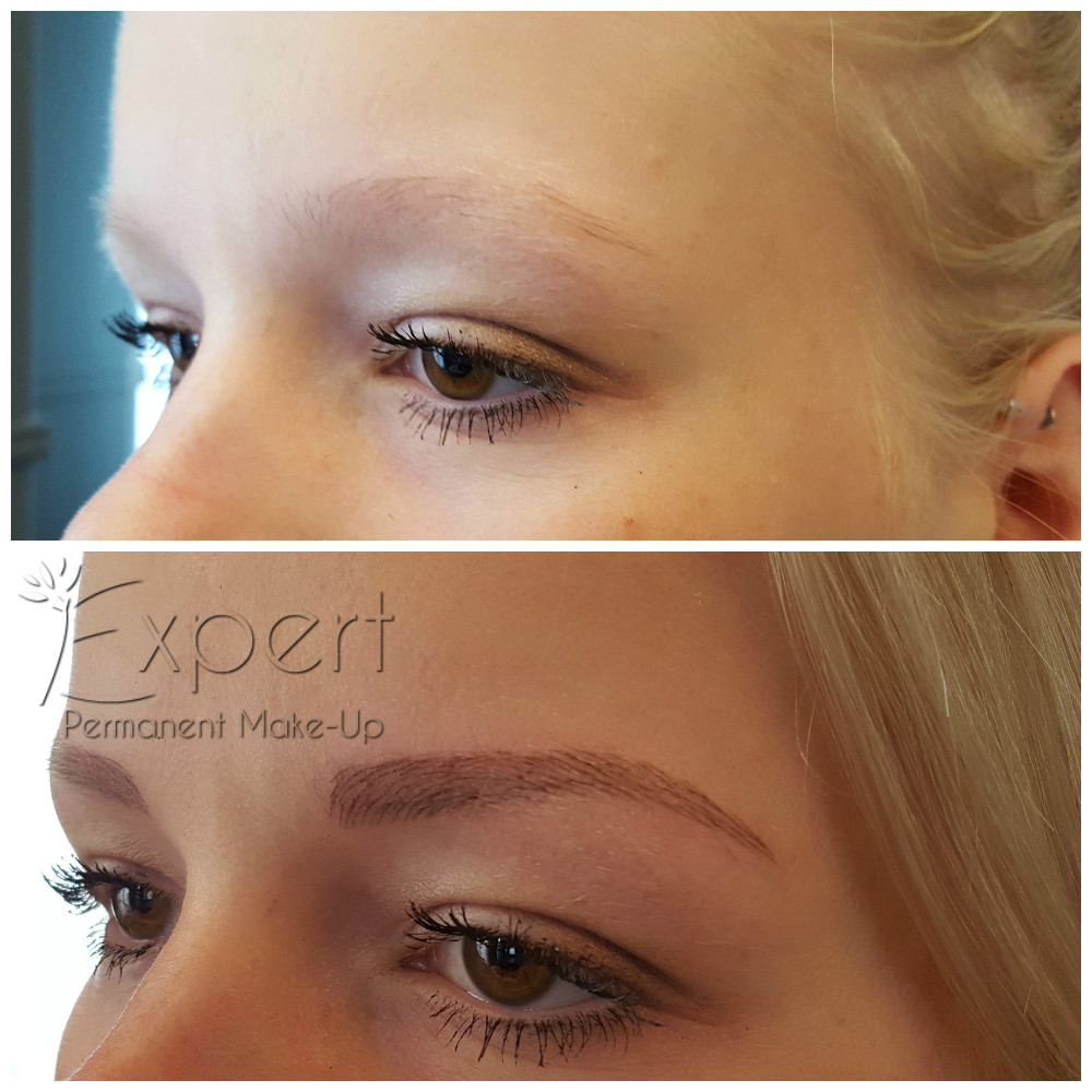 Microblading Vorher-Nachher-Bild 9