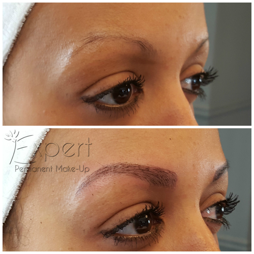 Microblading Vorher-Nachher-Bild 10