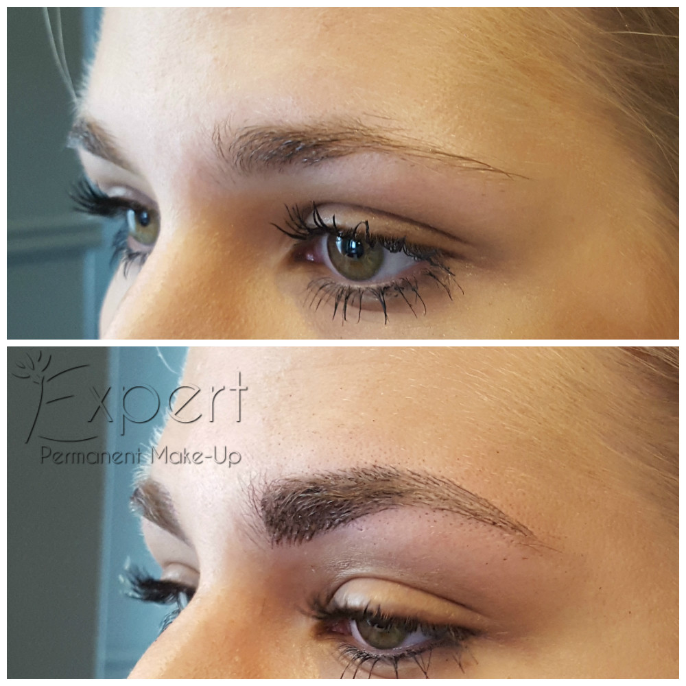 Microblading Vorher-Nachher-Bild 18