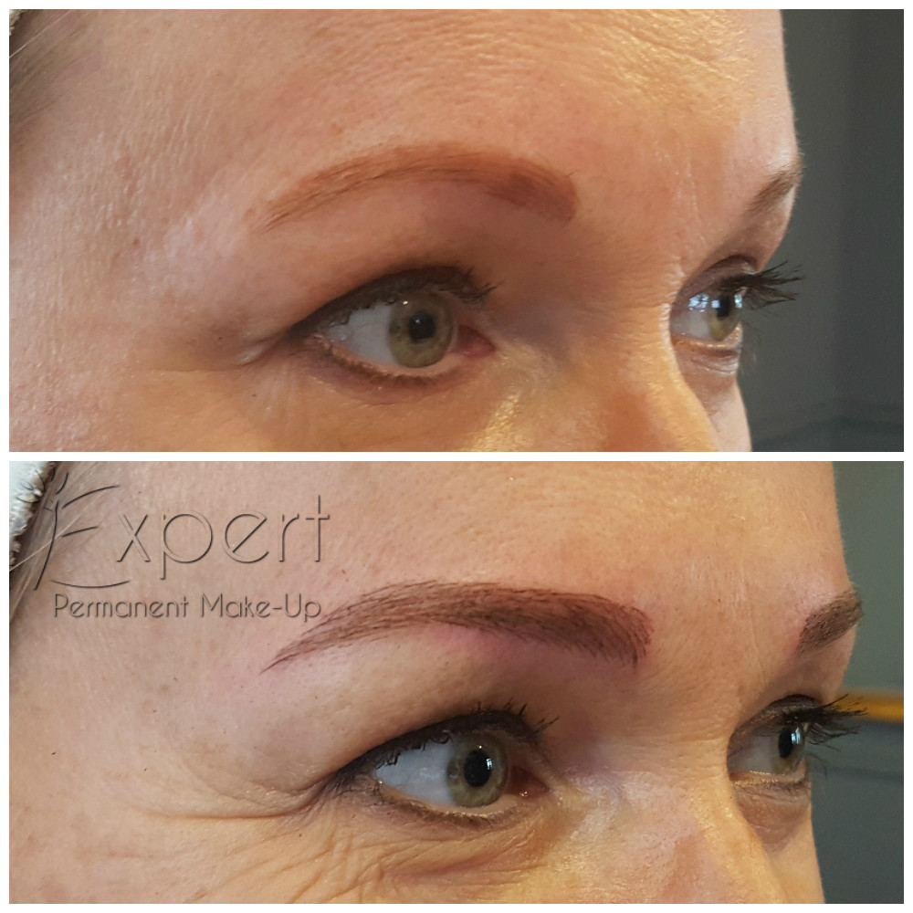 Microblading Vorher-Nachher-Bild 17