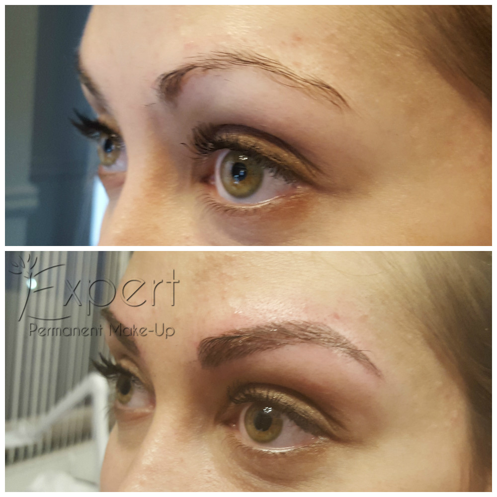 Microblading Vorher-Nachher-Bild 19