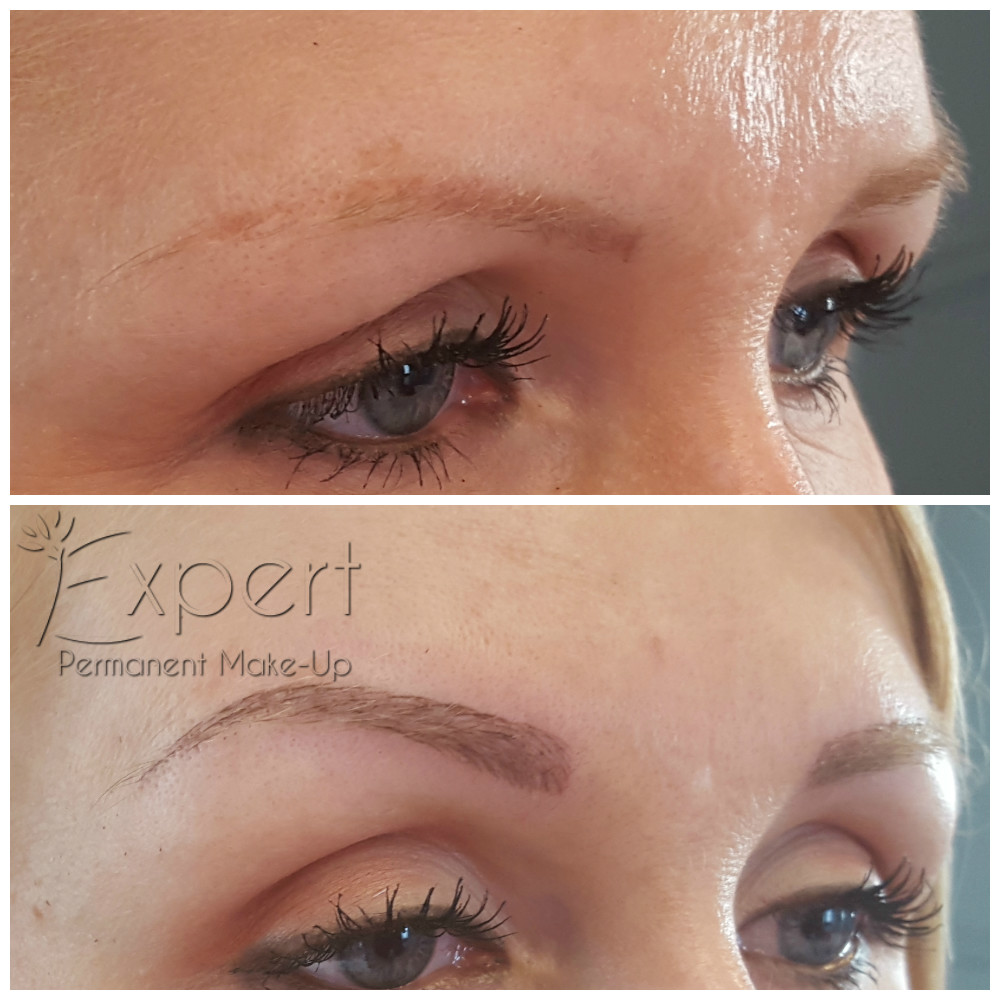 Microblading Vorher-Nachher-Bild 22