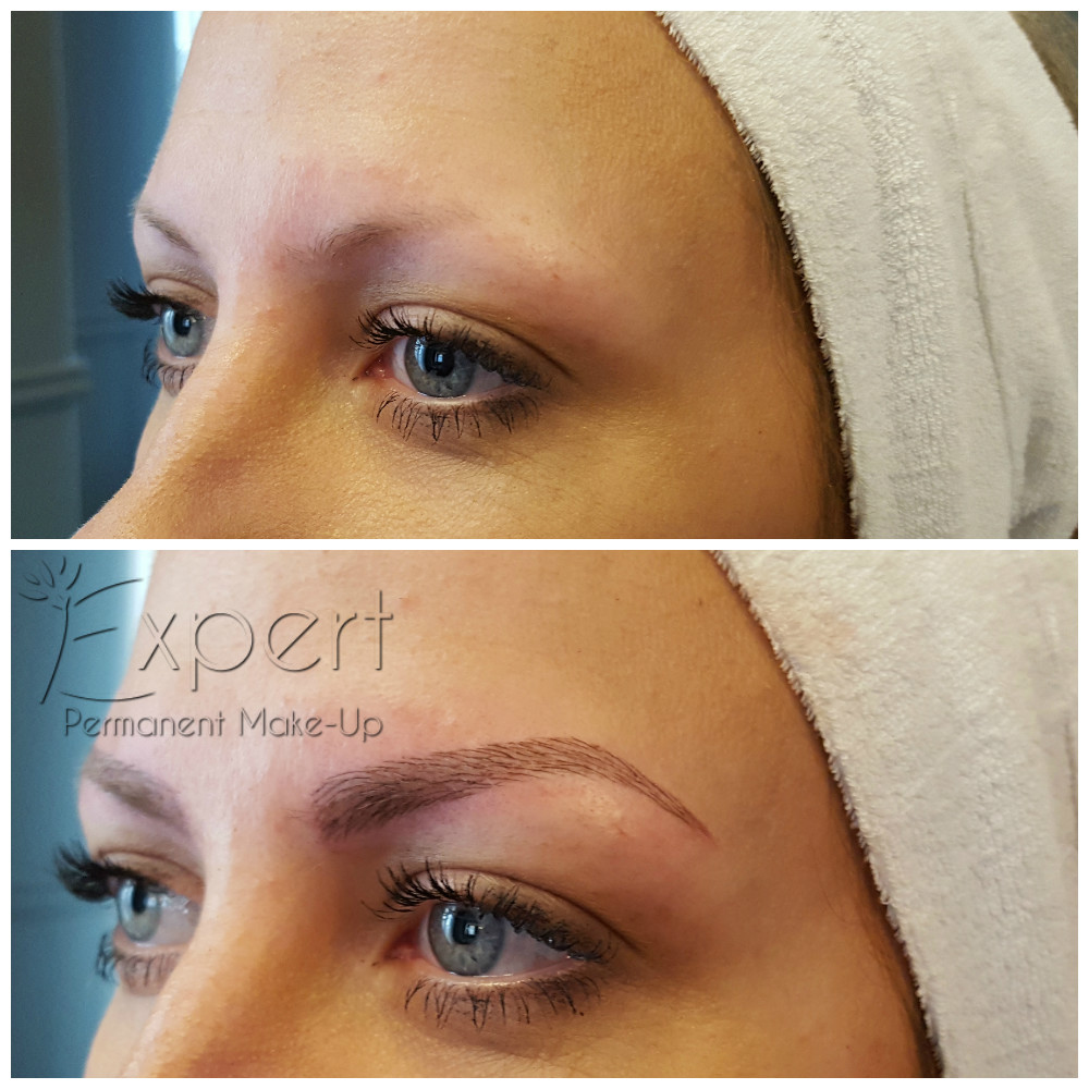 Microblading Vorher-Nachher-Bild 24