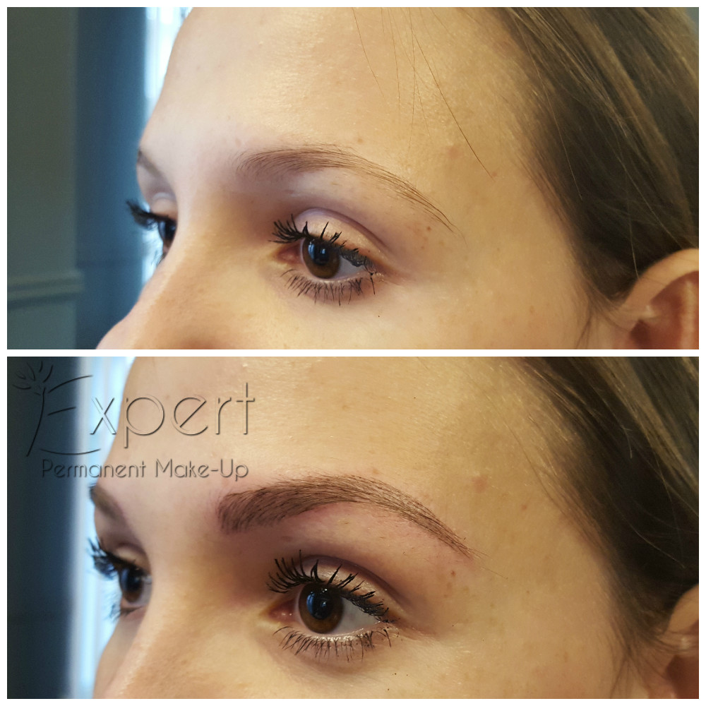 Microblading Vorher-Nachher-Bild 25