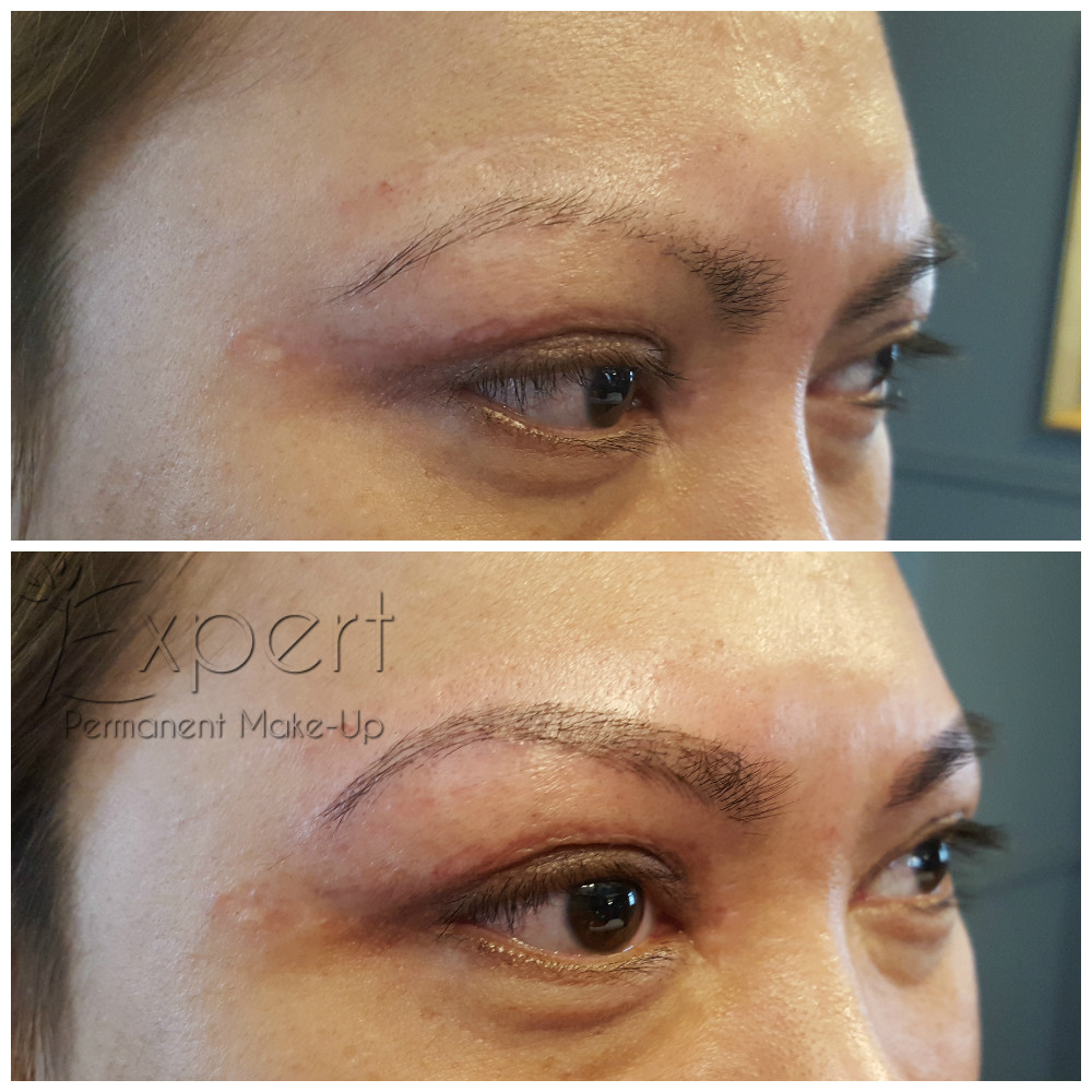 Microblading Vorher-Nachher-Bild 26