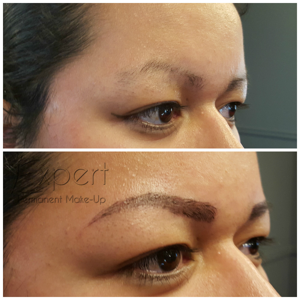 Microblading Vorher-Nachher-Bild 27