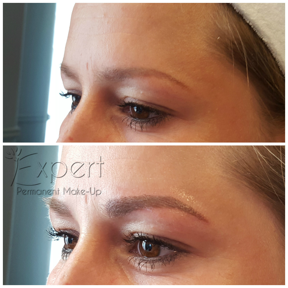 Microblading Vorher-Nachher-Bild 28