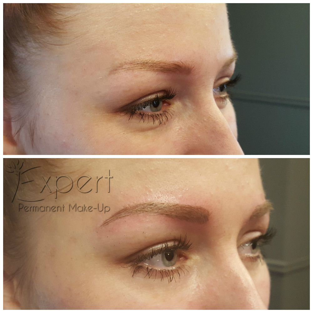 Microblading Vorher-Nachher-Bild 29