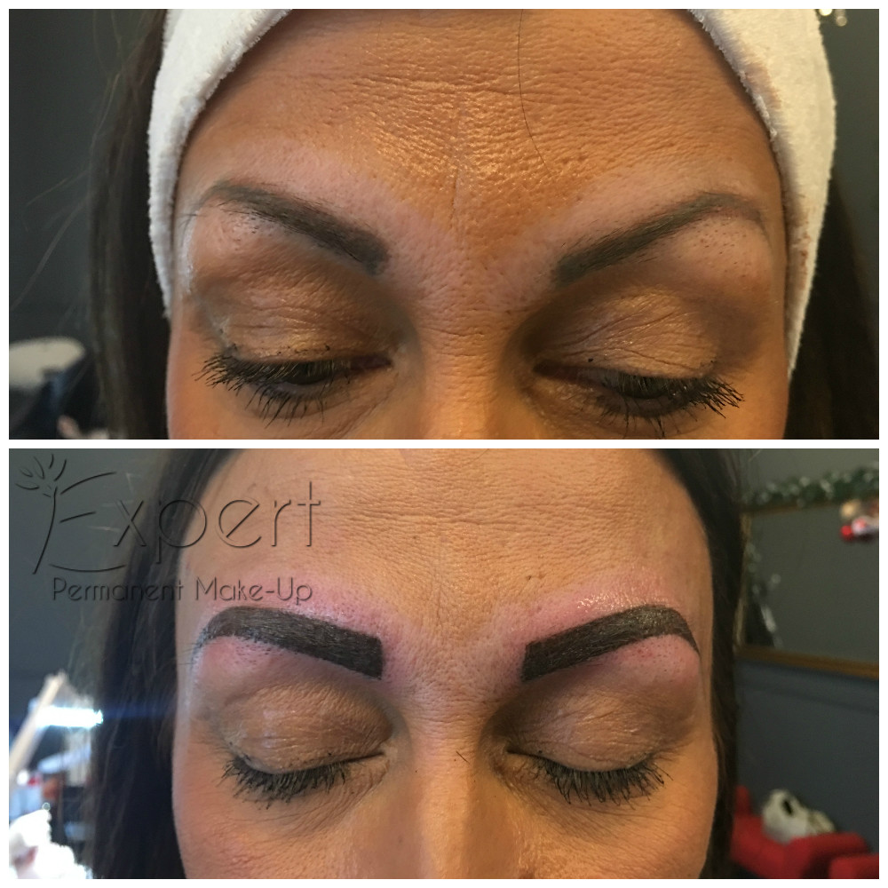Permanent Make-up Augenbrauen-Vollschattierung 1